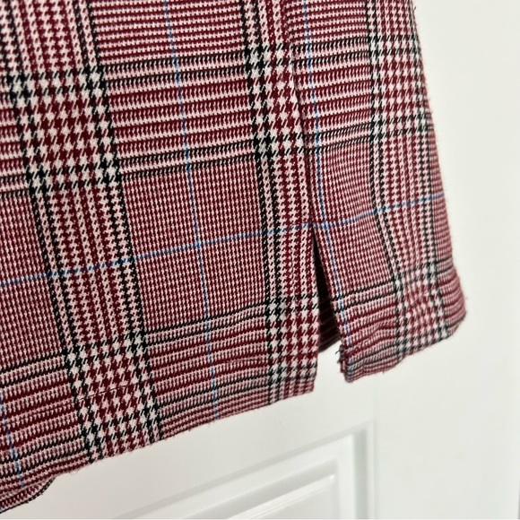 JOHN GALT (BRANDY MELVILLE) CARA SKIRT PINK PLAID ONE SIZE ZIP CLOSURE IN BACK - Picture 13 of 14